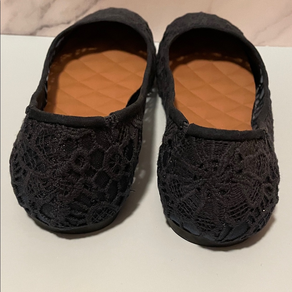 MUDD Navy Blue Lace Ballet Flats Size 6.5 NIB - Picture 6 of 11